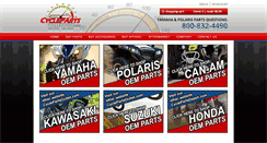 Desktop Screenshot of cyclepartswarehouse.com